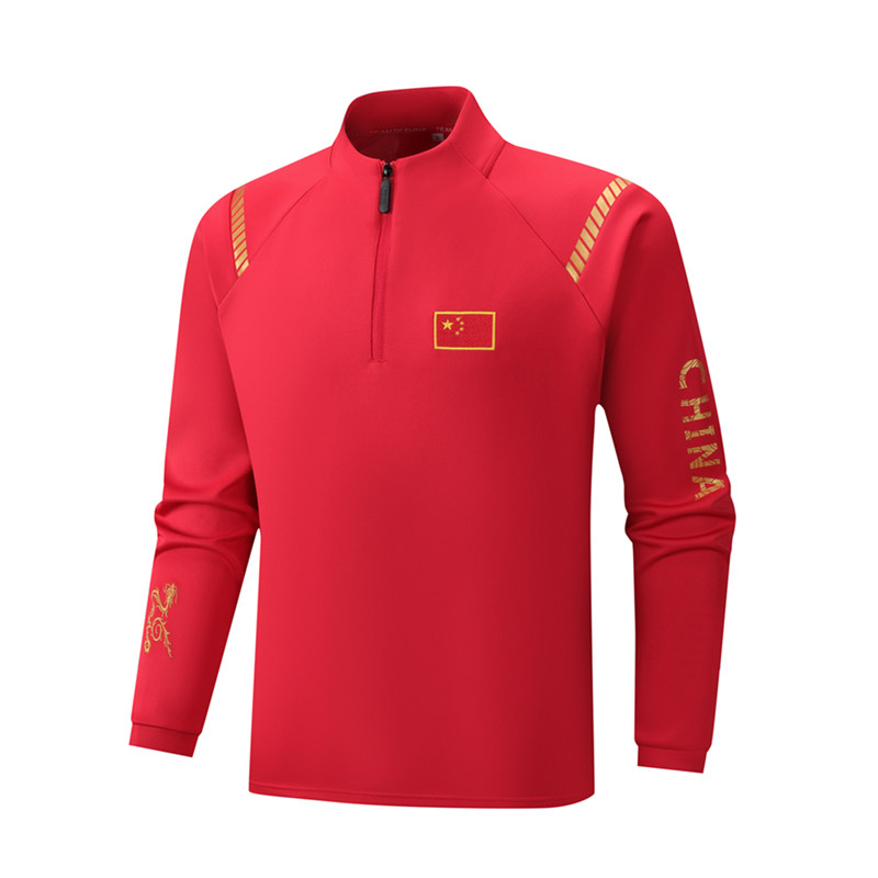 中国国家队运动套装男女春秋季运动员比赛领奖服体育训练班服定制