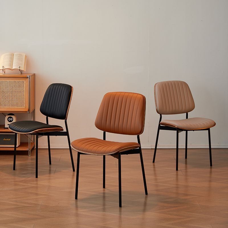 现代意式实木餐椅轻奢简约家用餐桌餐厅靠背凳子网红洽谈椅书桌椅