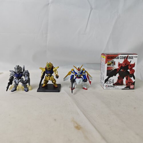 高达 gundam converge fw 红扎古 百式 飞翼高达 正版手办 模型