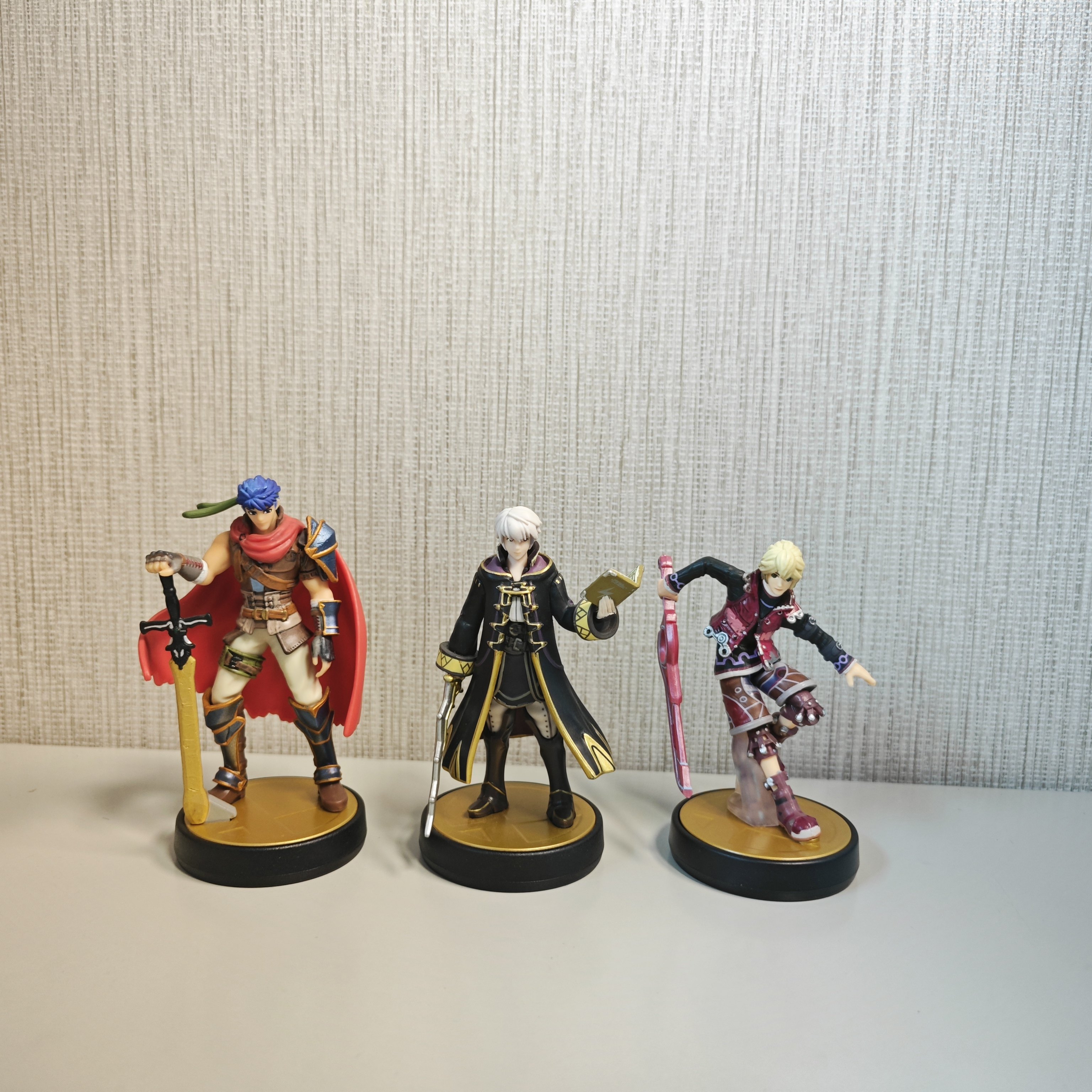 任天堂amiibo 火焰纹章  鲁弗莱 艾克 异度之刃 修尔克  正版手办图片