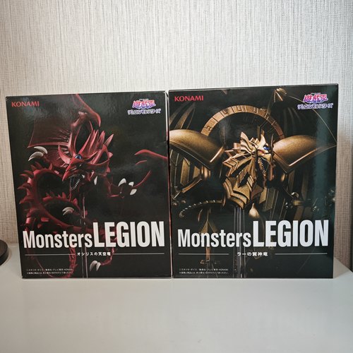 KONAMI 游戏王 Monsters LEGION 天空龙 翼神龙 正版手办模型现货