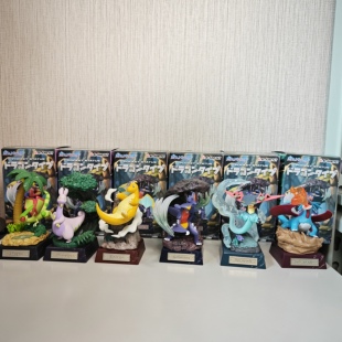 神奇宝贝 宝可梦rement 暴蝾螈 烈咬陆鲨 快龙 多龙 正版手办模型