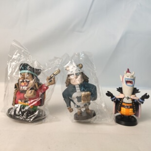 海贼王 mini 迷你大头 七武海 黑胡子 熊 莫里亚 正版散货 手办