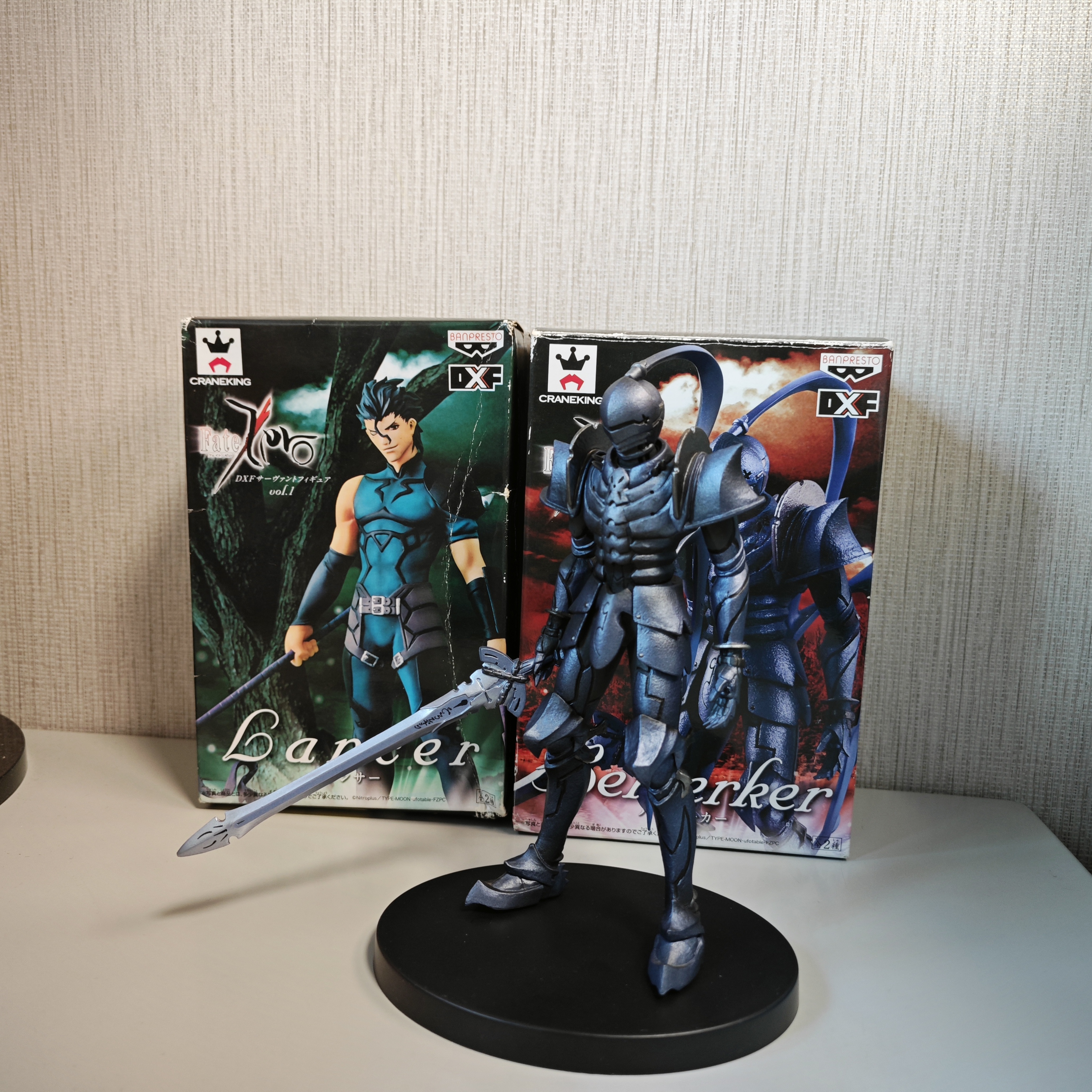 fate dxf berserker 狂战士 兰斯洛特 lancer 迪卢木多 正版 手办