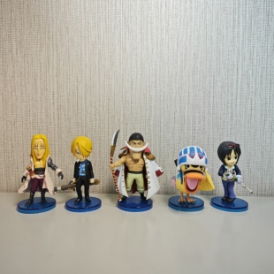 海贼王 wcf 卡鲁鸭 黑衣山治 霍金斯 达斯琪 白胡子 正版手办模型