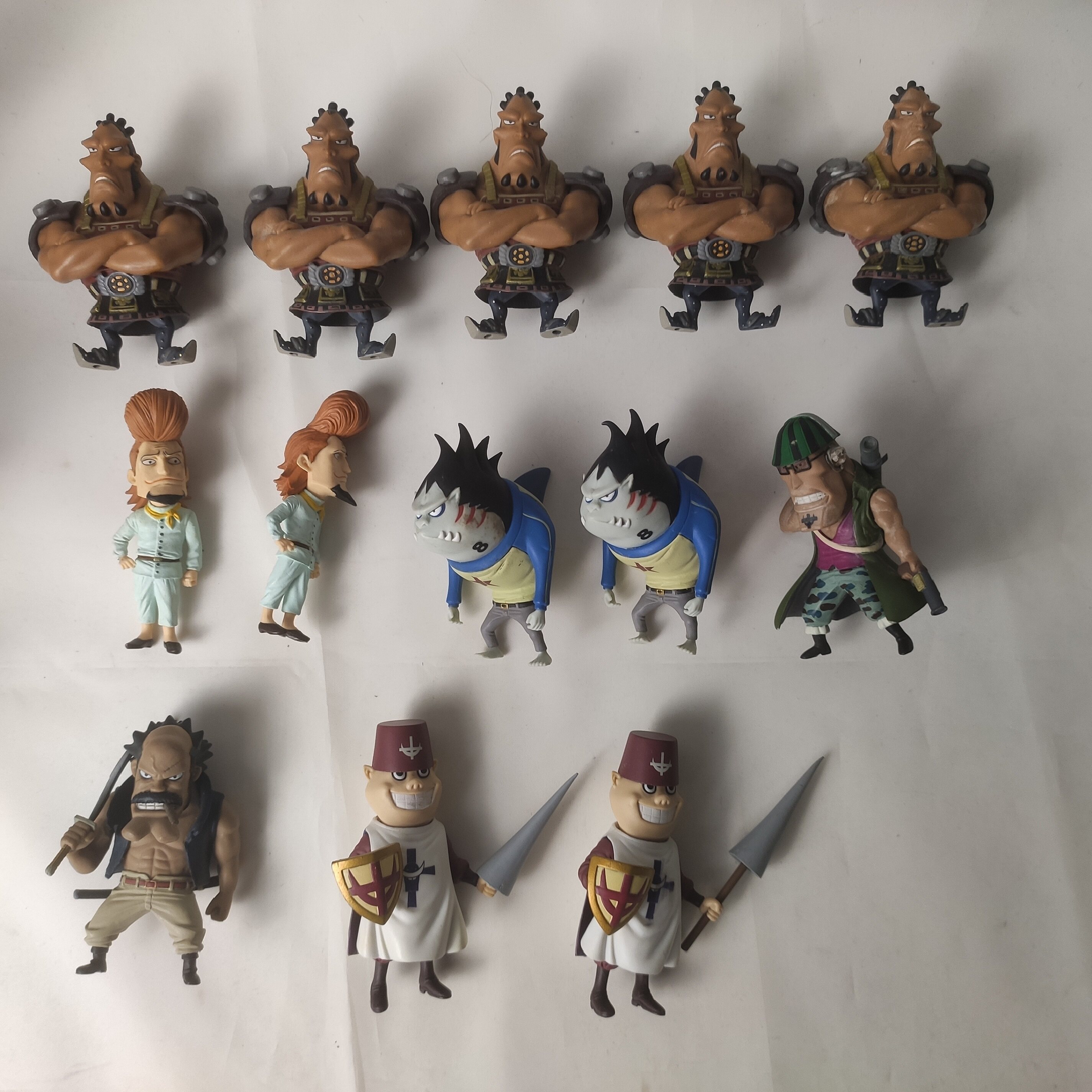 海贼王 wcf 白胡子海贼团 那缪尔 基尔 佛萨 萨奇 正版散货 手办