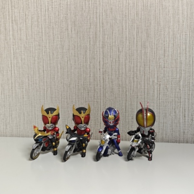 假面骑士一番赏 wcf 摩托 机车 空我 555 faiz 响鬼 正版手办模型