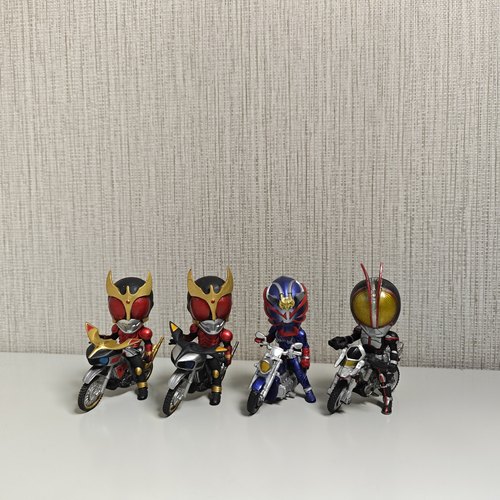 假面骑士一番赏 wcf 摩托 机车 空我 555 faiz 响鬼 正版手办模型