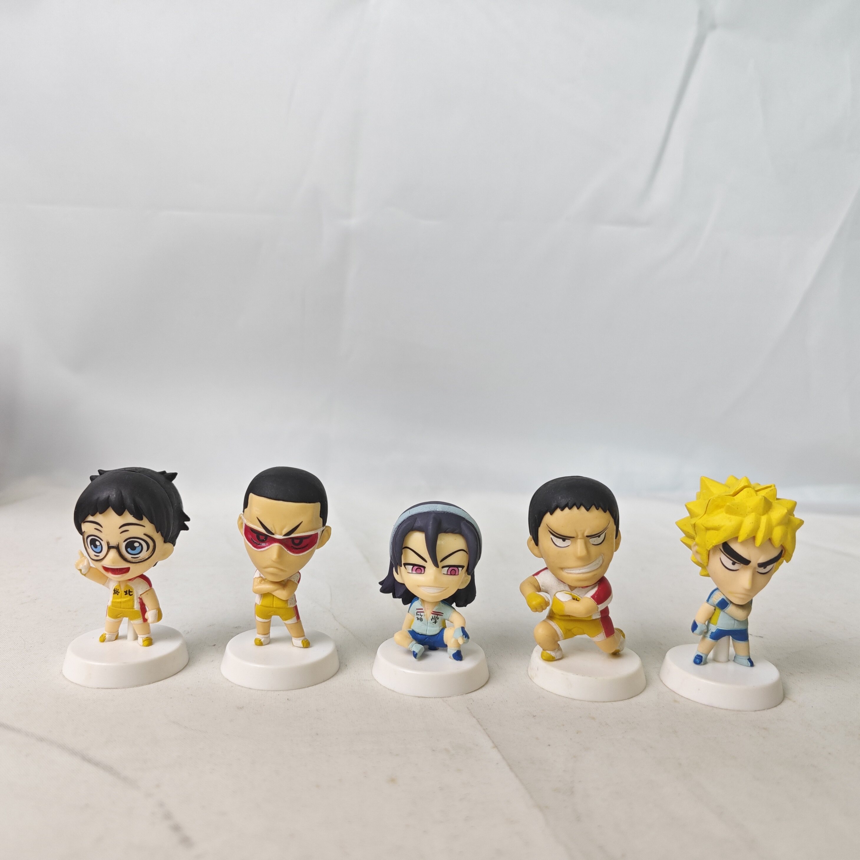 飙速宅男mini 迷你大头 小野田 田所 金城 福富 正版散货手办模型
