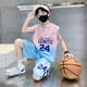 无袖 儿童学生夏季 运动背心帅气速干训练服 篮球服套装 男童2026新款