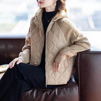 洋气妈妈冬装棉衣夹棉外套新款中年棉服女士中老年小棉袄时尚秋冬