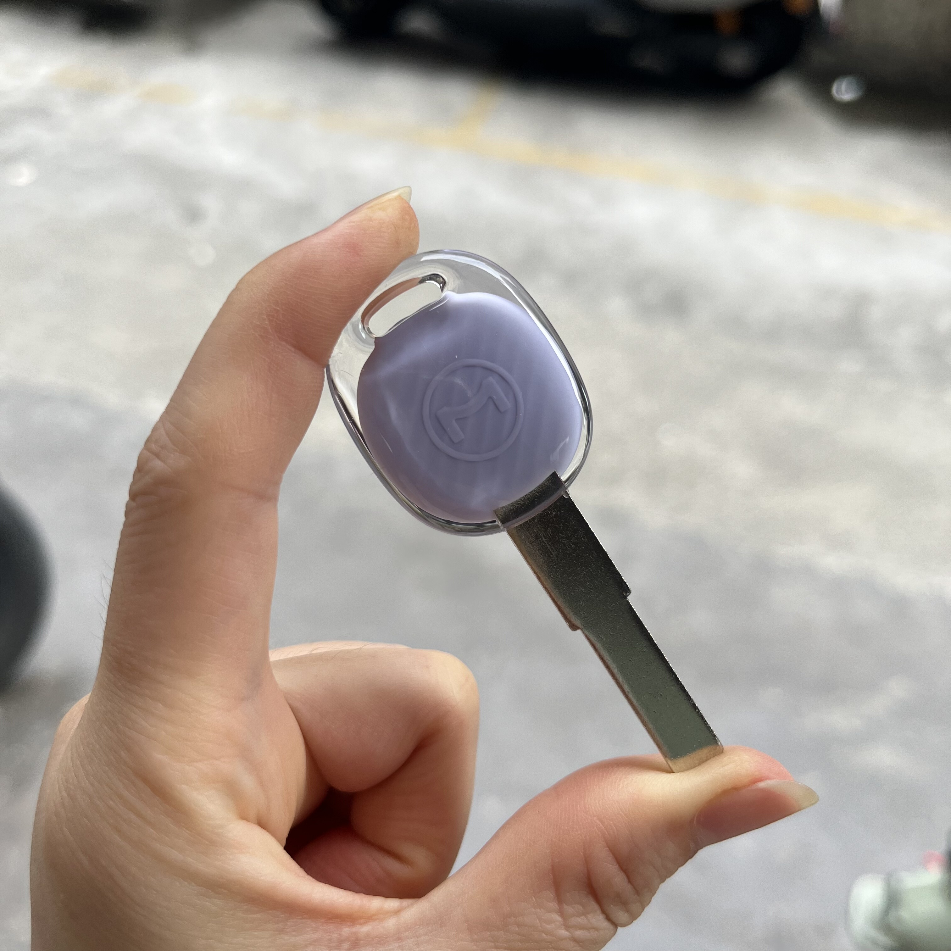 爱玛水晶钥匙电动车遥控器匹配拍照钥匙就能配钥匙开齿到即用
