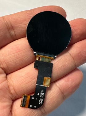 1.2寸左右圆形tft屏 240*240 暂无资料 研究价