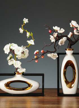 新中式风鹿摆件房间布置装饰品