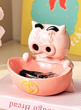 放钥匙置物架收纳盒摆件