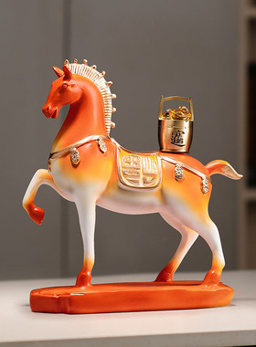 中式家居装饰生肖马摆件工艺品