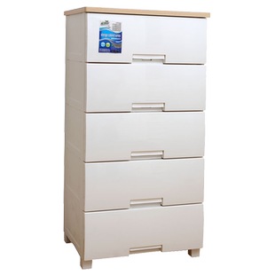 万源鸿木顶抽屉式收纳儿童塑料玩具整理宝宝衣储物柜箱收纳夹缝柜