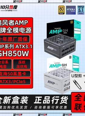 追风者AMP BH 750W 850W GH 1000W 1200W ATX3.1金牌模组电源