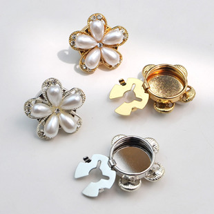 button cover 厂家跨境衬衣袖扣袖口领口蝴蝶水钻饰品钻饰纽扣套