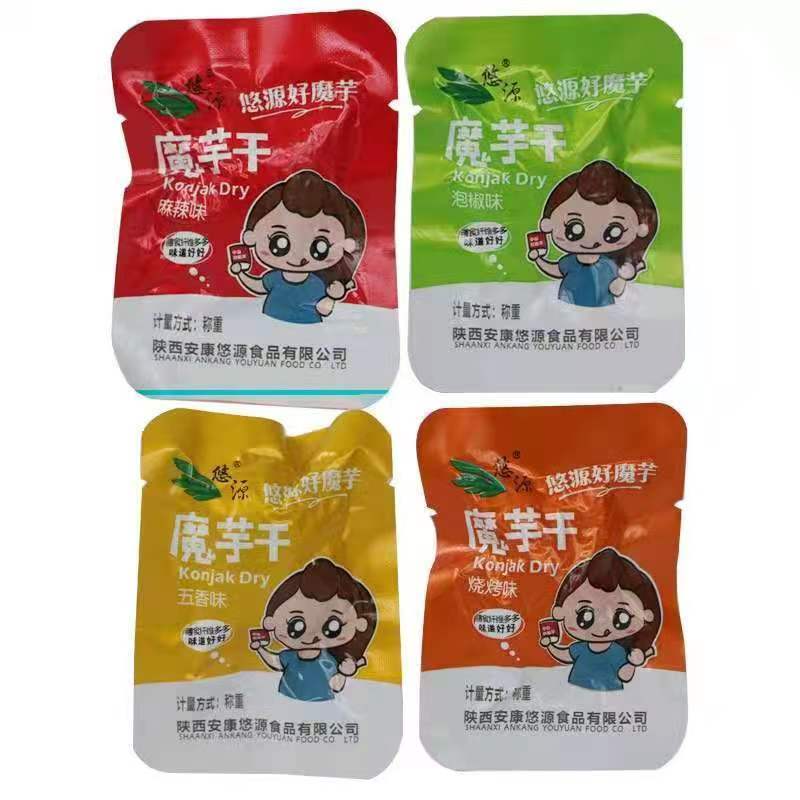 悠源魔芋干 雪魔芋魔芋爽丝条休闲零食素食陕西安康特产500g包邮