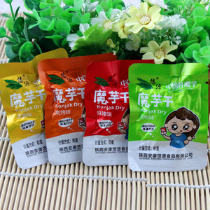 悠源魔芋干雪魔芋爽魔芋丝条休闲零食泡椒味烧烤味素毛肚500g包邮