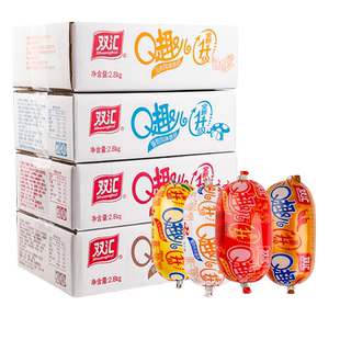 双汇q趣肠70g*30个整箱火腿肠多口味即食小香肠零食小吃休闲食品