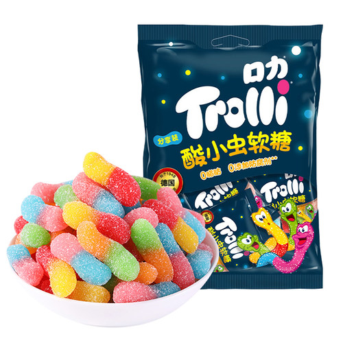 Trolli口力酸小虫软糖250g