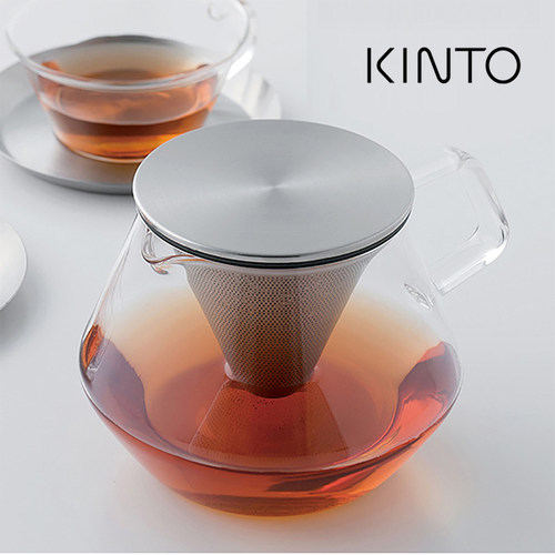 日本kinto玻璃耐高温泡茶壶包邮