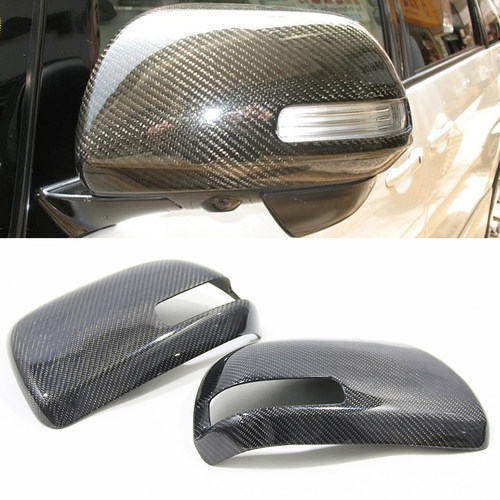 适用于06-16丰田大霸王普瑞维亚ESTIMA ACR50碳纤维改装后视镜壳