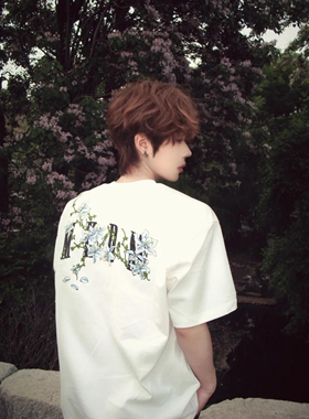 刺绣款短袖CX7013款3XL黑色白色P21