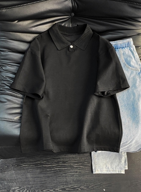 W163夏季短袖P33灰色黑色M到3XL