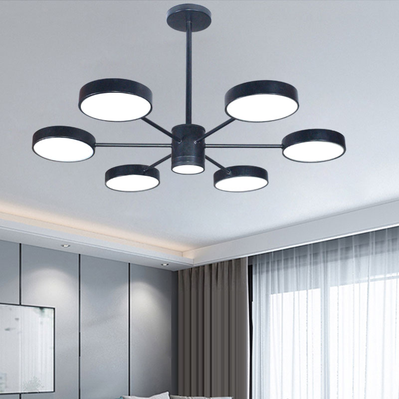 轻奢大气风客厅卧室儿童房灯