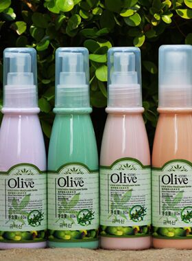 正品包邮韩伊橄榄Olive清透隔离霜80ml滋润自然遮瑕修饰淡紫保湿