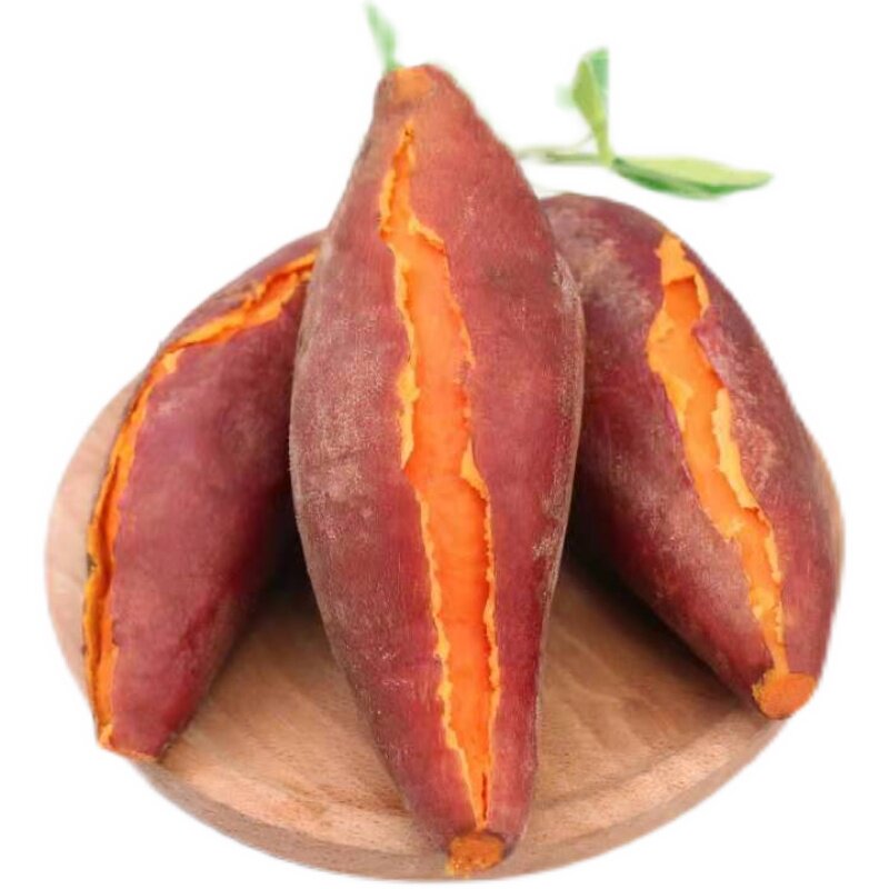 云南高原红蜜薯中大果新鲜红薯净重5斤9斤西瓜红软糯香甜无丝无筋