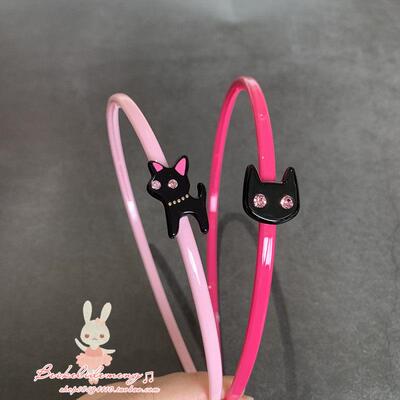 哦哦乐韩国童装韩国进口GRAIN de BEAUTE发饰品儿童头饰可爱小猫