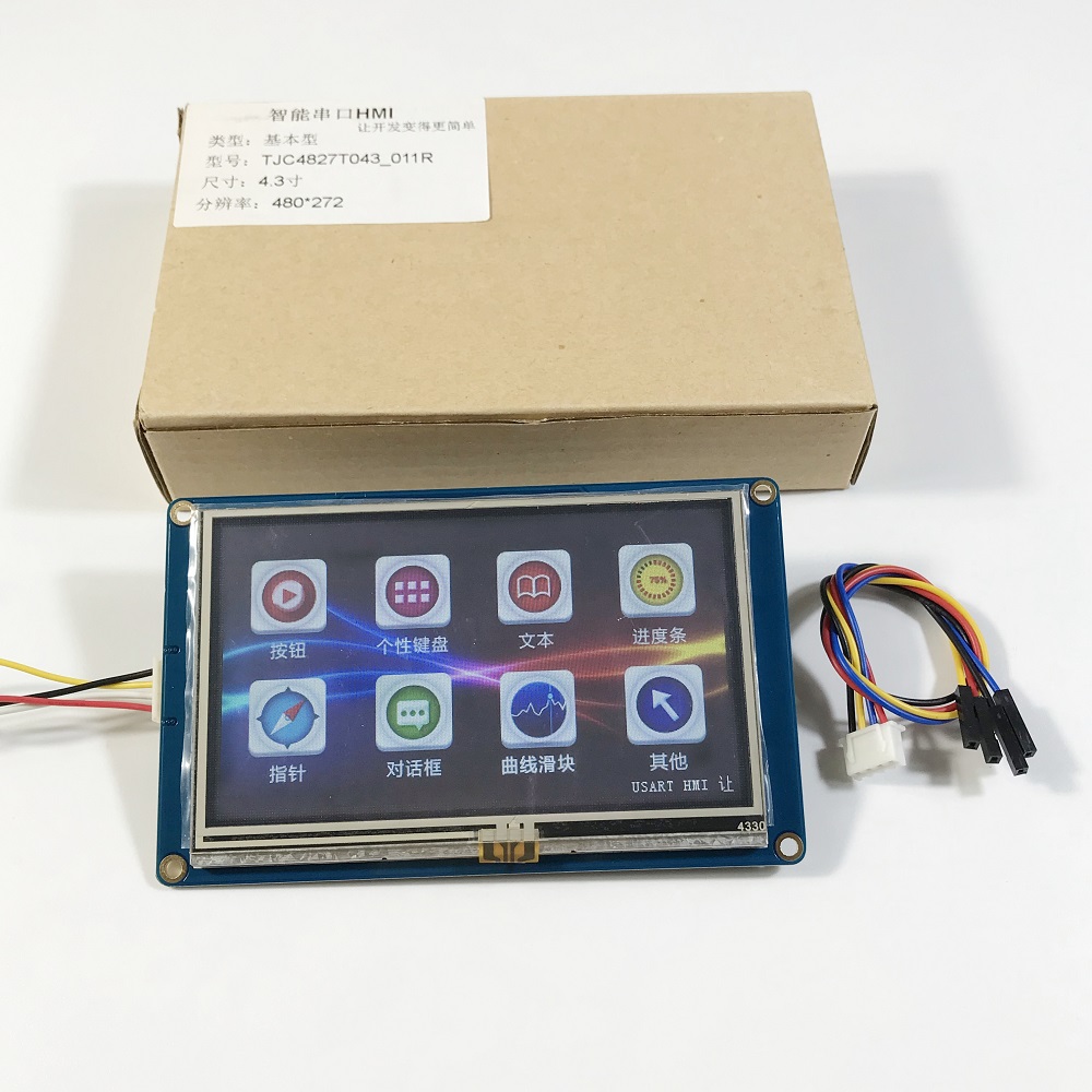 淘晶驰串口屏触摸屏TJC4827T043