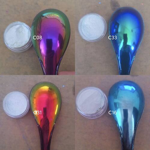 新品透明光学变色龙粉滴胶工艺品汽车喷涂用变色龙颜料1g