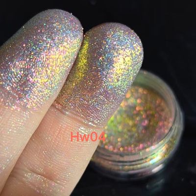 rainbow multichrome pigment 高光幻彩彩虹镭射糖果变色龙偏光粉