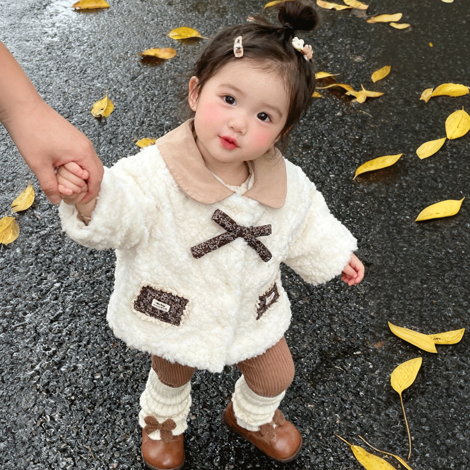 女童秋冬新款小香风加绒毛毛外套女宝宝甜美气质洋气外出服Z1293,童装/婴儿装/亲子装,普通外套,淘宝优惠券,粉丝福利购,淘宝优惠卷