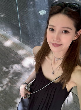 SHARLENE//2024新款配饰合集//时髦百搭简约氛围感耳环十字架项链