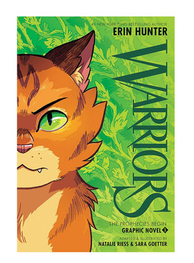 预售 英文原版 猫武士 预言开始1 彩色图画小说 Warriors Graphic Novel:The Prophecies Begin #1