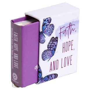 现货 英文原版 FAITH HOPE AND LOVE (TINY BOOK) 信仰 希望和爱(小书) / Ins