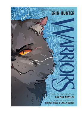 预售 英文原版 猫武士 预言开始2 彩色图画小说 Warriors Graphic Novel:The Prophecies Begin #2