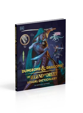 预售 龙与地下城 崔斯特传奇视觉艺术指南 DK出版社 英文原版 Dungeons & Dragons The Legend of Drizzt Visual Dictionary