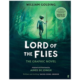 Golding 英文原版 Flies 预售 Aimee 蝇王 Jongh Lord 图画小说 the William