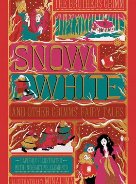 预售 英文原版 Snow White and Other Grimms' Fairy Tales 白雪公主3D全彩复刻机关书 精装收藏版