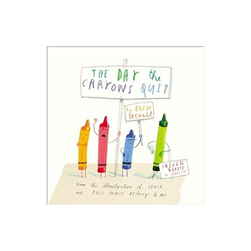 现货 英文原版 The Day the Crayons Quit 蜡笔退出的那一天