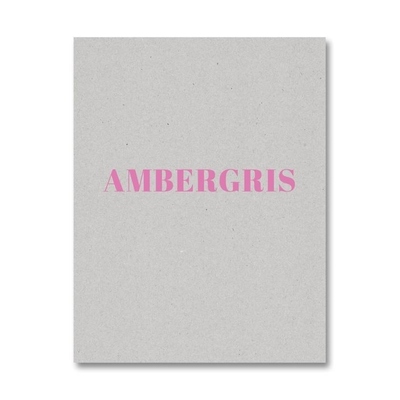 现货 英文原版 Verdigris / Ambergris / PAUL GRAHAM MACK