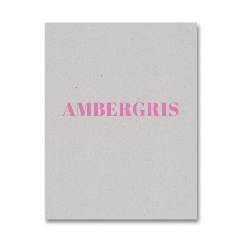 现货 英文原版 Verdigris / Ambergris / PAUL GRAHAM MACK