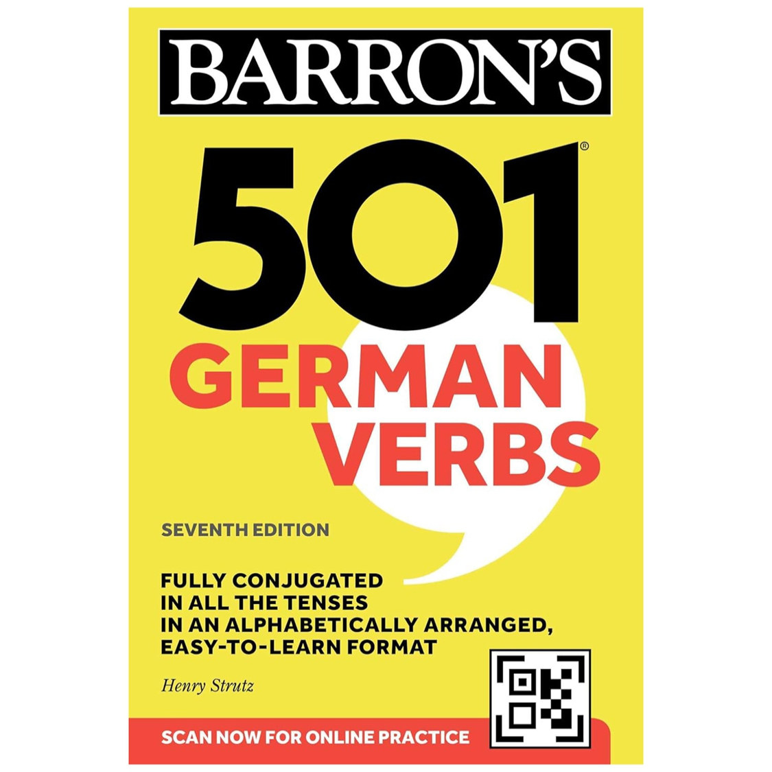 现货 英文原版 501 German Verbs, Seventh Edition 501 个德语动词 第七版